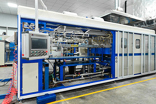 High speed servo machine