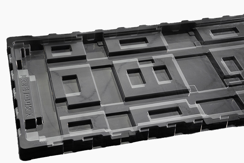 Process flow of automotive thick film vacuum molding