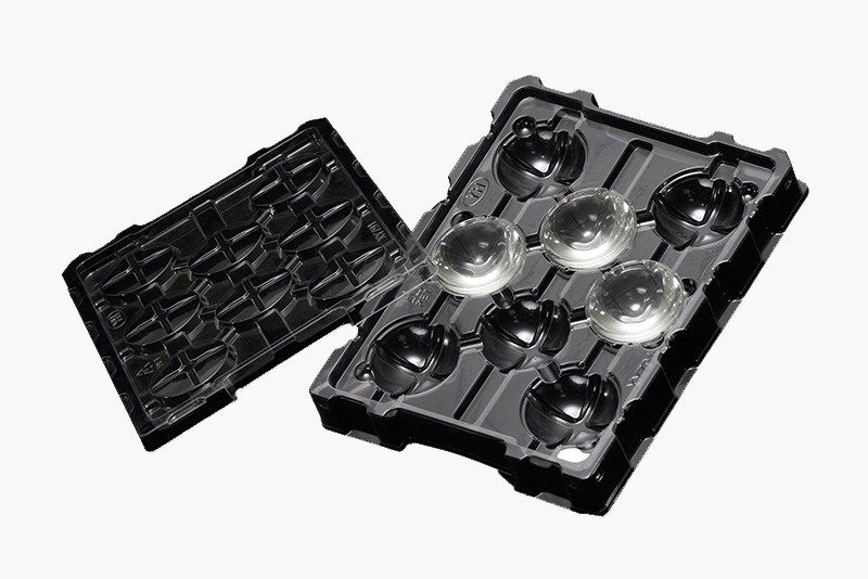 Special blister tray for new energy battery cells in automotive batteries, PET plastic tray, thick s